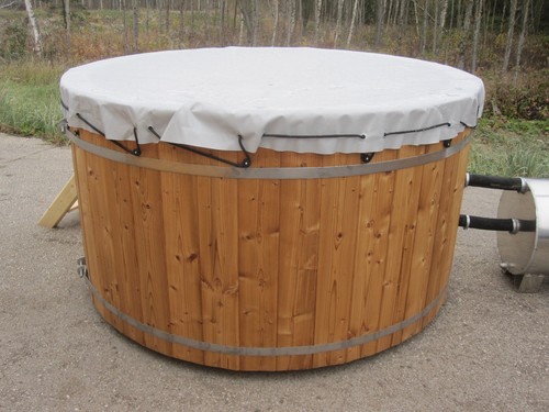 Pvc abdeckung badebottich - pvc,