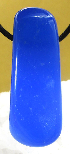 Achat blau gefärbt - blau,