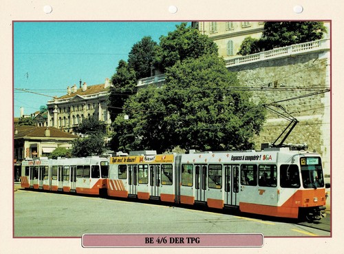 Strassenbahntriebwagen 6 - be, 4/6