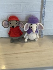 gehäkelte Figuren Bernhard & Bianca