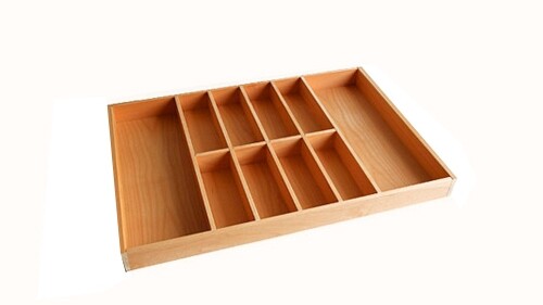 Besteckeinsatz buche 80er - besteckeinsatz,