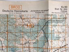 Deutsche Heereskarte 1943