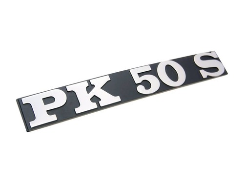 Schild schriftzug pk50s - schriftzug, "pk50s"