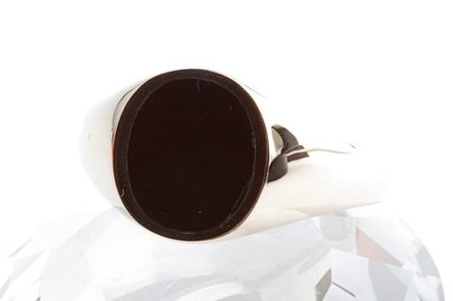 Onyx herren ring 585 14k - herren,