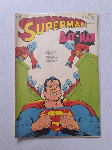 Superman und batman heft - und, 8/