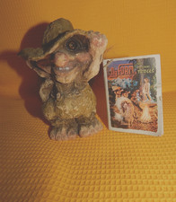 1998 NY FORM Troll mit Hut Norwegen Figur Handarbeit 11 cm hoch