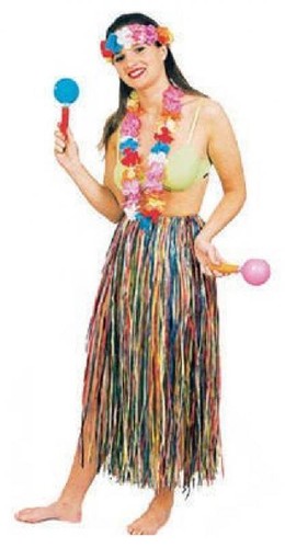 Hawaii bastrock kleid - hawaii, kostüm