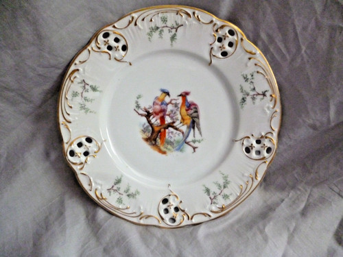 Rosenthal jugendstil teller - rosenthal,