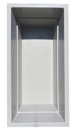 Gfk rechteckbecken 240 - gfk,