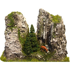 Diorama H0/1:87 Gebirge