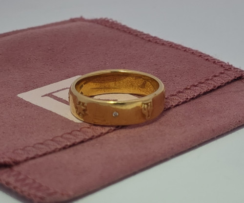 Stern ring 18k - ring, gelbgold