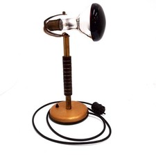 Rotlichtlampe Metall bsx 1944 WK 2 Tischleuchte Strahler Lampe alte Wärmelampe