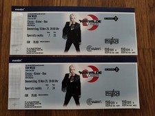 2 Stück/ Kim Wilde Tickets Konzertkarten Closer/ am 13.11./ Zirkus Krone München