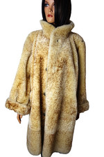 Herrlicher ANKERSHOFFEN  Wendemantel Lammfellmantel Gr.48 50  Pelzmantel Swinger