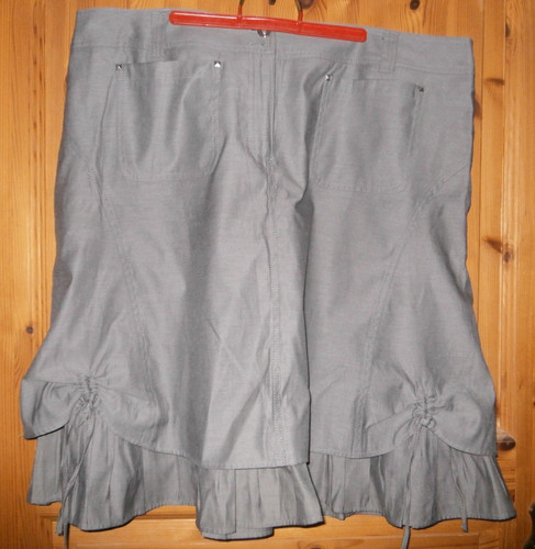 Grauer damen rock c a - grauer,