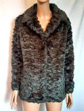 Schöne Primark Atmosphere Kunstpelz / Jacke Größe 36-38  Grün