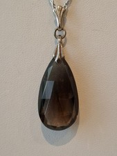 Großer briolette anhänger - briolette,