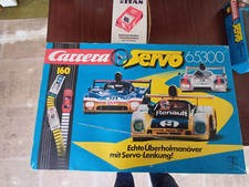 Carrera Servo 160 mit Trafo, 2 Autos, Geschwindigkeitsregler defekt,