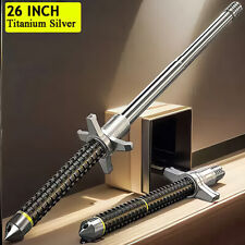 Selbstverteidigung Automatic Einziehbarer Wanderstick Trekking Wanderstöcke