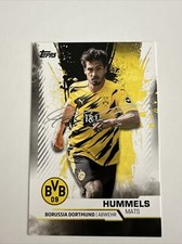 Mats Hummels -Autogramm im BVB Trikot - Topps