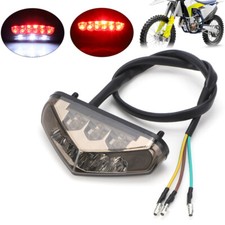 1x LED Rücklicht Bremslicht Kennzeichenleuchte Dirt Bike Street Bike ATV Chopper