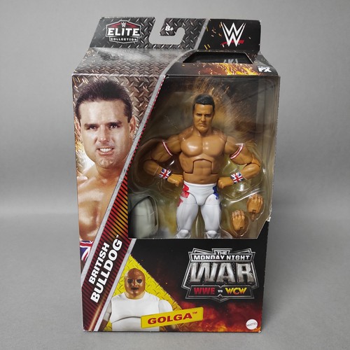 British bulldog wwe mattel - british,