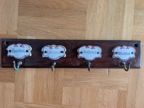 Holz handtuch hakenleiste - holz,