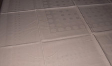Alte Damast Tischdecke