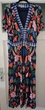Süßes Maxikleid v. BODEN; Papageien, Gr. UK 18R,.. (D 42)