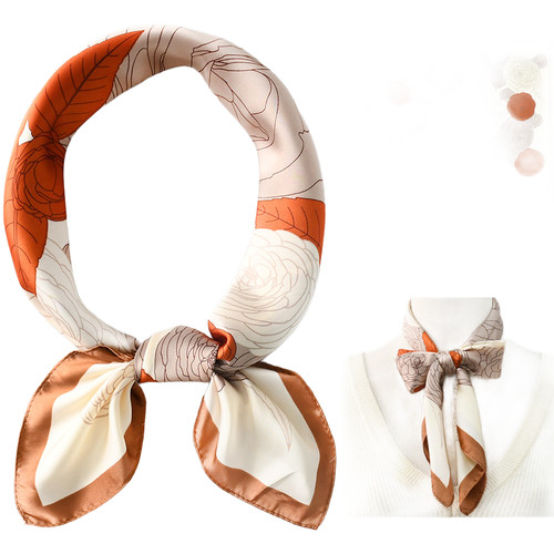 Eleganter rosen blumen schal - eleganter,