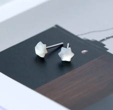 Ohrstecker stern sterling - ohrstecker,