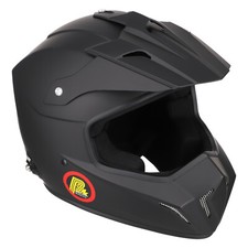FIA Cross Helm schwarz matt
