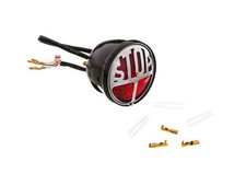 Retro LED-Rücklicht "STOP"