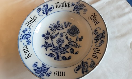 Spruchteller antik unser - antik,