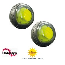 RotaDyn Rotations-Ball für Hand- und Armtraining, mit 10.000 Umdr./M., 2er-Set