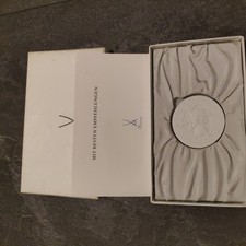 Meissen Porzellan Medaille Europa auf Stier 1993. in orig. Etui.