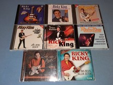RICKY KING - CD-Sammlung - 8x Album - TOP!!