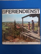 FDBG Feriendienst Nr. 12 Gebiet Finsterbergen Georgenthal Tambach-Dietharz 1967