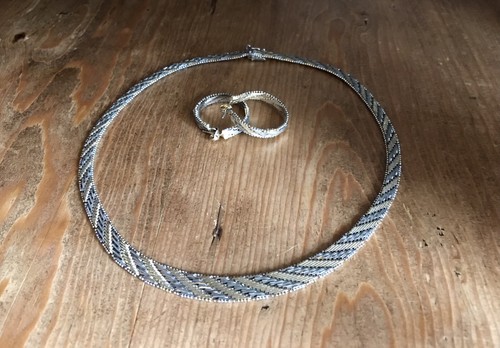 Silber 835 schmuckset collier - silber,
