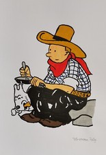 Unikat Comic Gemälde Tim und