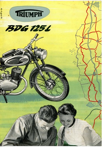 Original triumph prospekt - original,