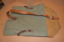 Schweizer Armee Seesack 70x24x30 Segeltuch Wildleder Tragsack (Canvas, BW) W5