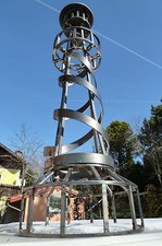 ✿✿Leuchtturm Eisen Garten