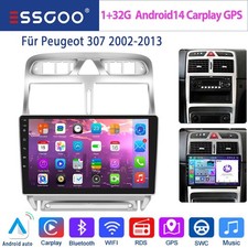 Android 14 Autoradio Für Peugeot 307 SW CC 2002-2013 GPS Navi WIFI BT RDS FM 32G