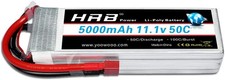 HRB Lipo Akku 5000mAh 3S 11,1V