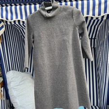 Sweatkleid Damen Von Zara, Größe S, Grau