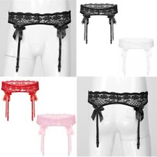 Herren Strumpfband Sexy Suspender Mid Wasit Strapshalter Crossdressing Röcke