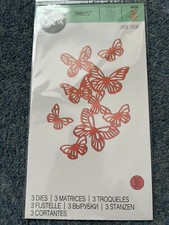 SIZZIX THINLITS 3 STANZEN SCHMETTERLINGE SCHMETTERLING SOPHIE GUILAR NEU 662516