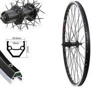 Hinterrad 26 Zoll MTB Shimano schwarz 8,-9,-10 fach V-Brake Laufrad Hohlkammer