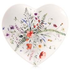 Dessertteller Porzellan Herz